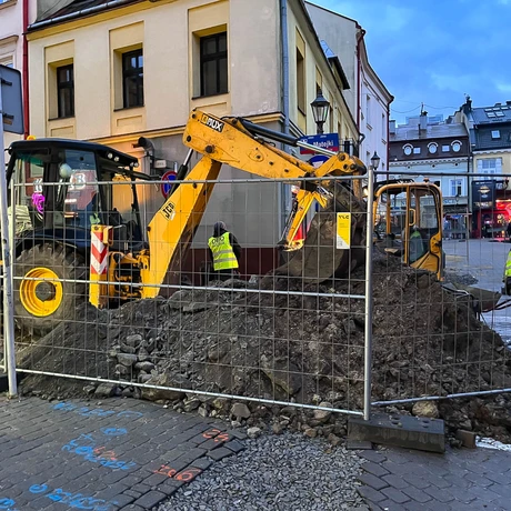 Przebudowa ul. Grunwaldzkiej w Rzeszowie [listopad 2023] - fot 6
